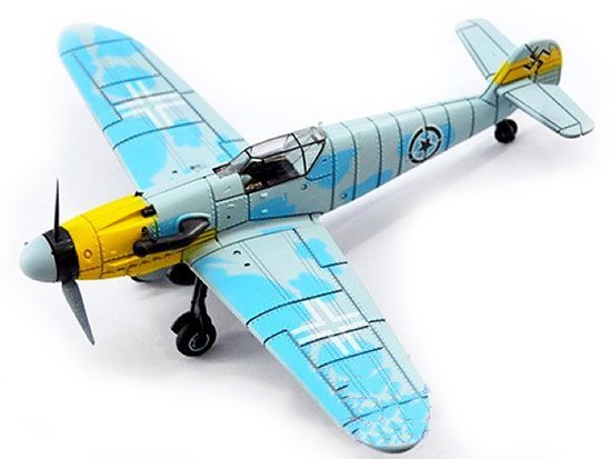 plastikowy samolot BF-109 do składania 1:48 | ZA2589