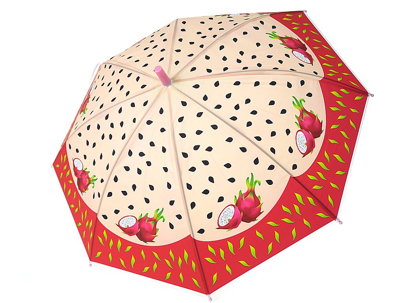 parasol z gwizdkiem owoce