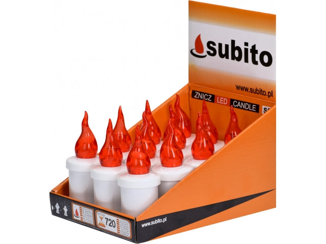 znicz świetlik LED   5770 Mix  - 12 szt.