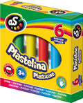 plastelina AS 6 kolorów Astra