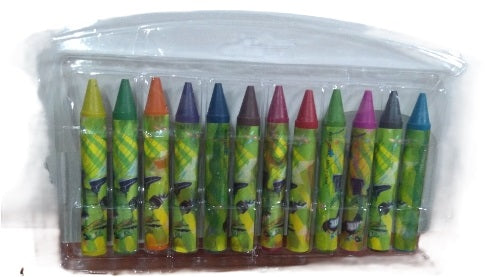kredki świecowe  - JUMBO 12szt    10176