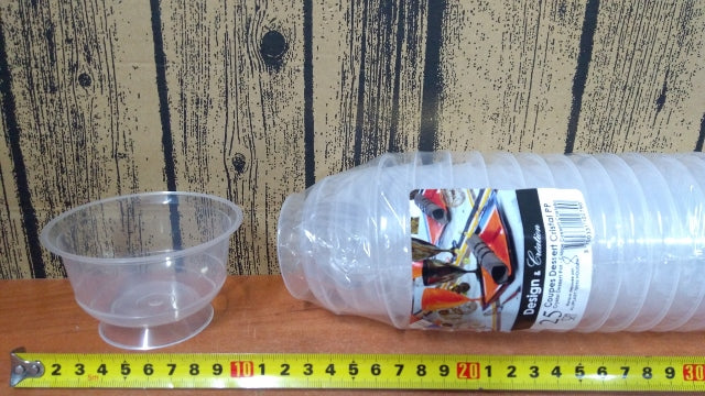 pucharki 25szt.  plastikowe 155ml | 34-61