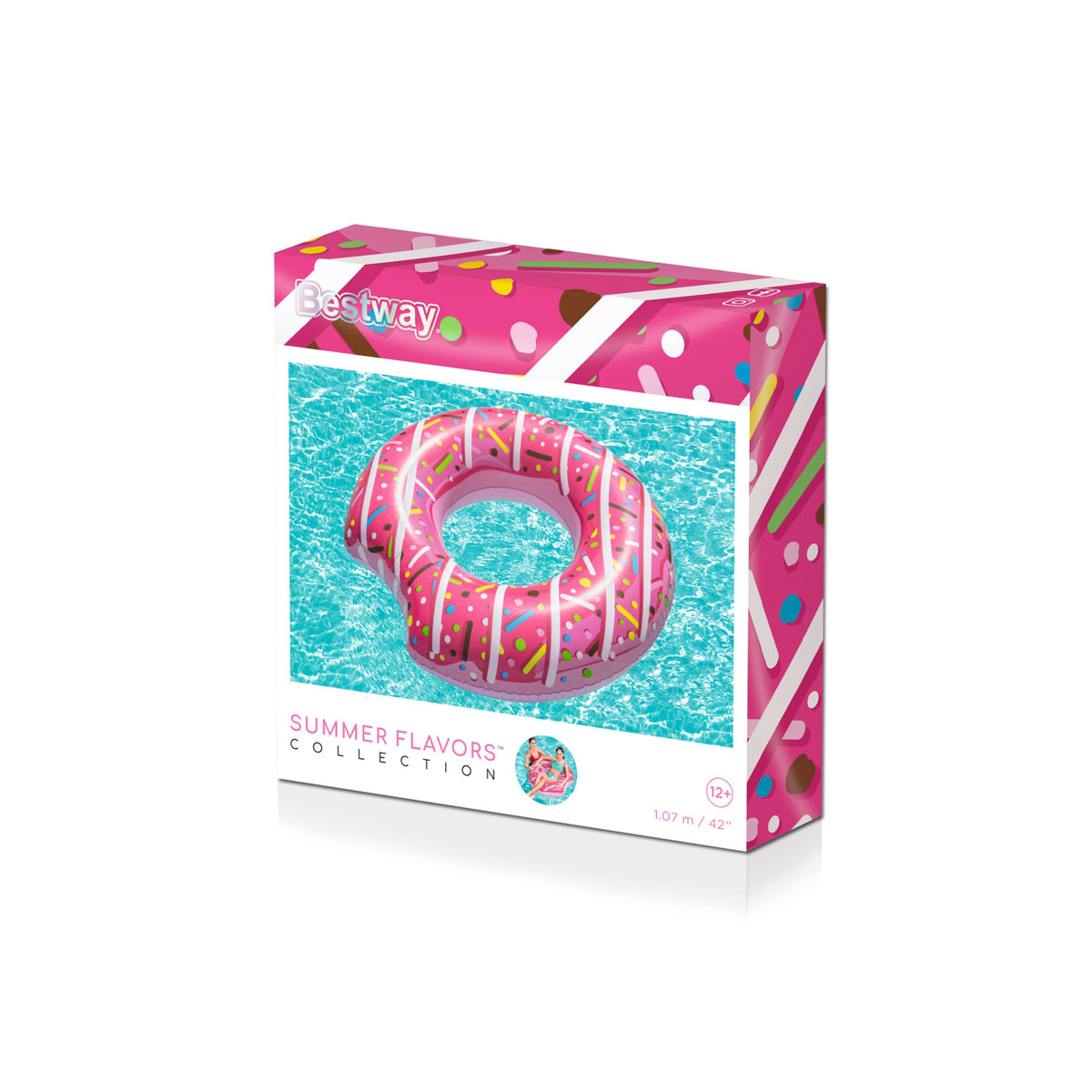 koło do pływania 107cm ugryziony donut BESTWAY | 36118