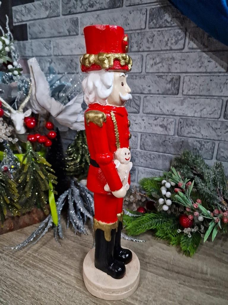 figurka gipsowa dziadek do orzechów 38 cm   9067
