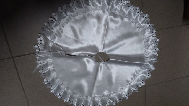 obrus falbanka pod choinkę fi-60cm