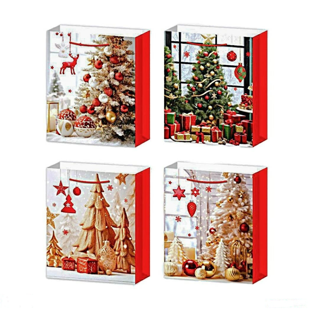 torba 12szt. papierowa 32 x 26cm Boże Narodzenie Torboż-0353
