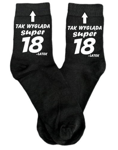 skarpetki 18- latek strzałka XD-17