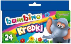 kredki świecowe 24szt.  BAMBINO | 0218