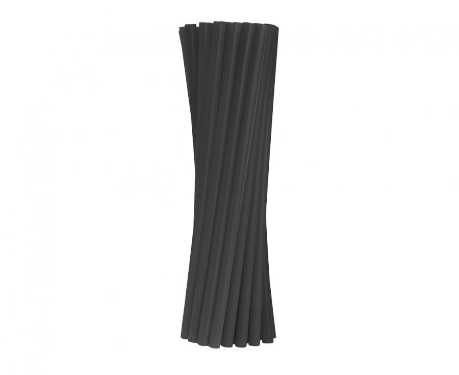 rurki (słomki) wielokrotnego użytku czarne 9 x 240mm / 250 szt. RW-9C25