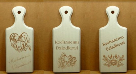 deska drewniana 30cm Dziadek