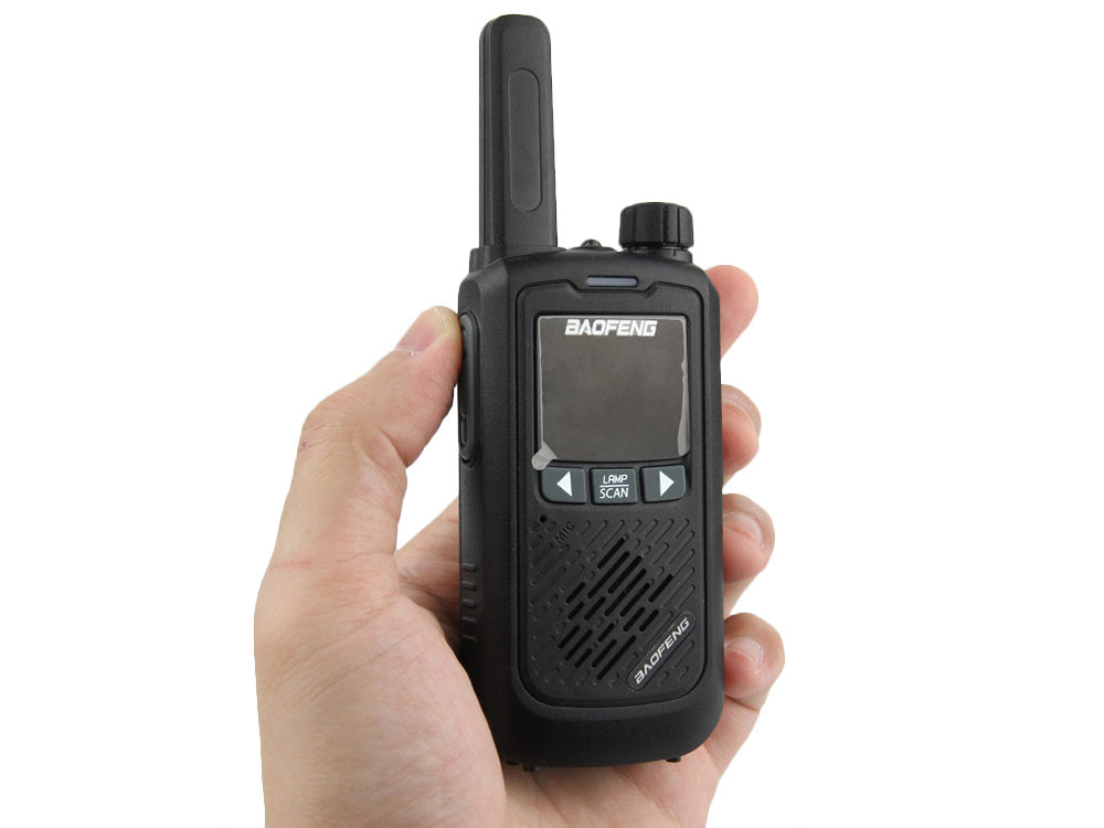 krótkofalówki walkie talkie baofeng bf-t17 radiotelefon zestaw latarka 2szt