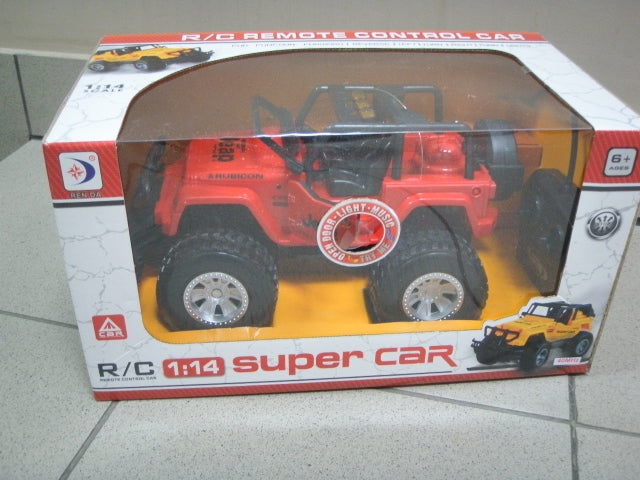 auto jeep sterowane radiowo 1:14 akumulator +baterie | G061013