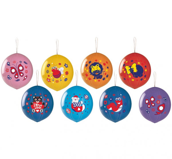balon GPBD1 pastel  "Piłka z nadrukiem Lux" mix 50 szt. | GPBD1/ASL50