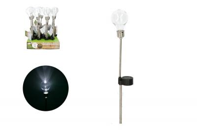 lampa solarna biała 5,5 x 5,5 x 43,5cm
