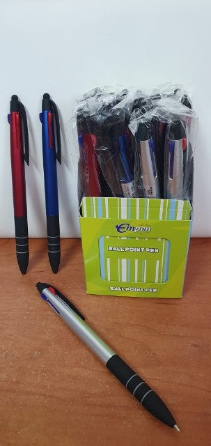 długopis 3-kolory niebiesko-czerwono-czarny 24szt. | 3476.99