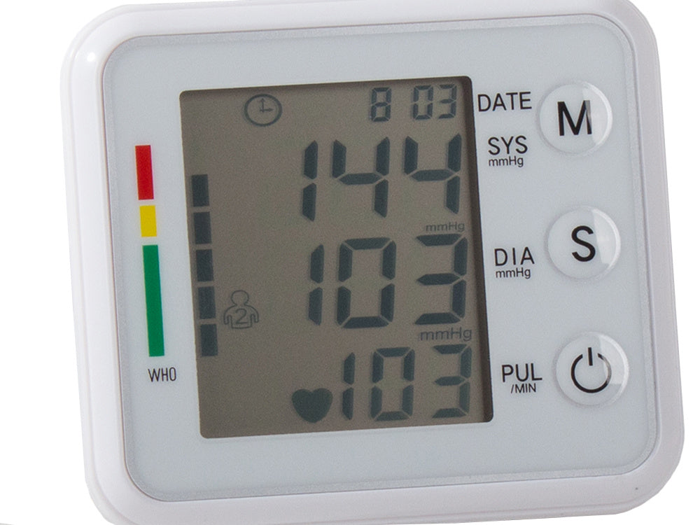 ciśnieniomierz nadgarstkowy elektroniczny lcd etui