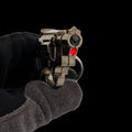 brelok 7 x 5,5 cm pistolet laser latarka B-2983