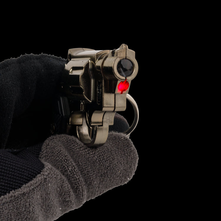 brelok 7 x 5,5 cm pistolet laser latarka B-2983