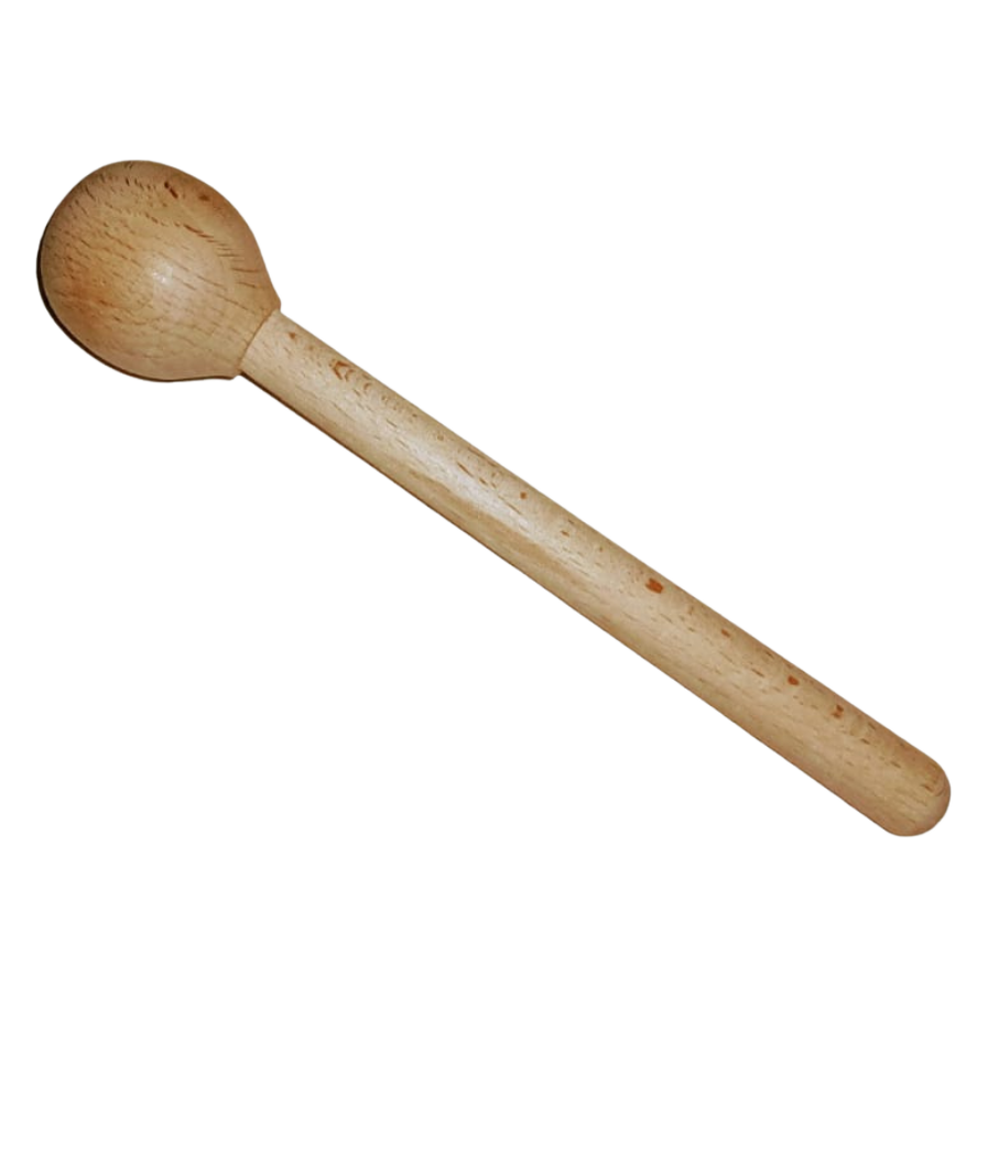 kula do ucierania drewniana 30 cm.