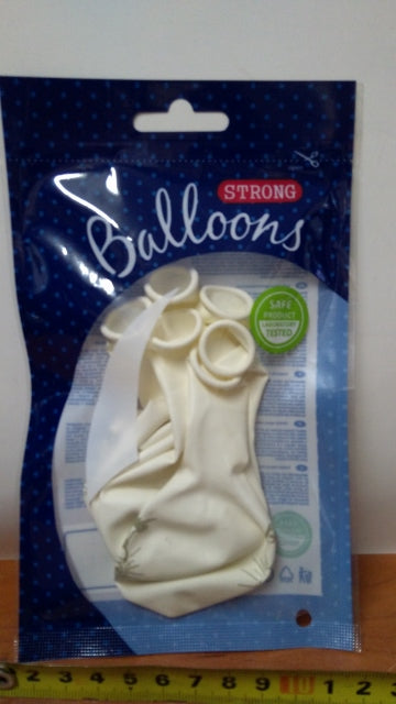 balony  6szt  27cm KOMUNIA ŚWIĘTA IHS  SB12P-109Z
