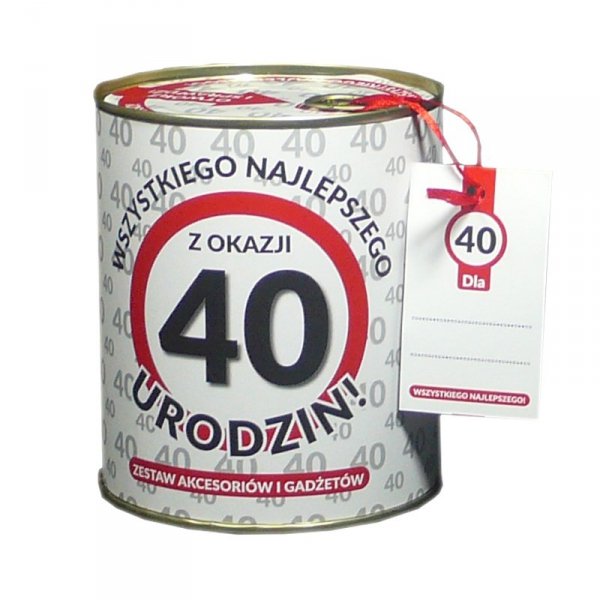konserwa z okazji 40 URODZIN