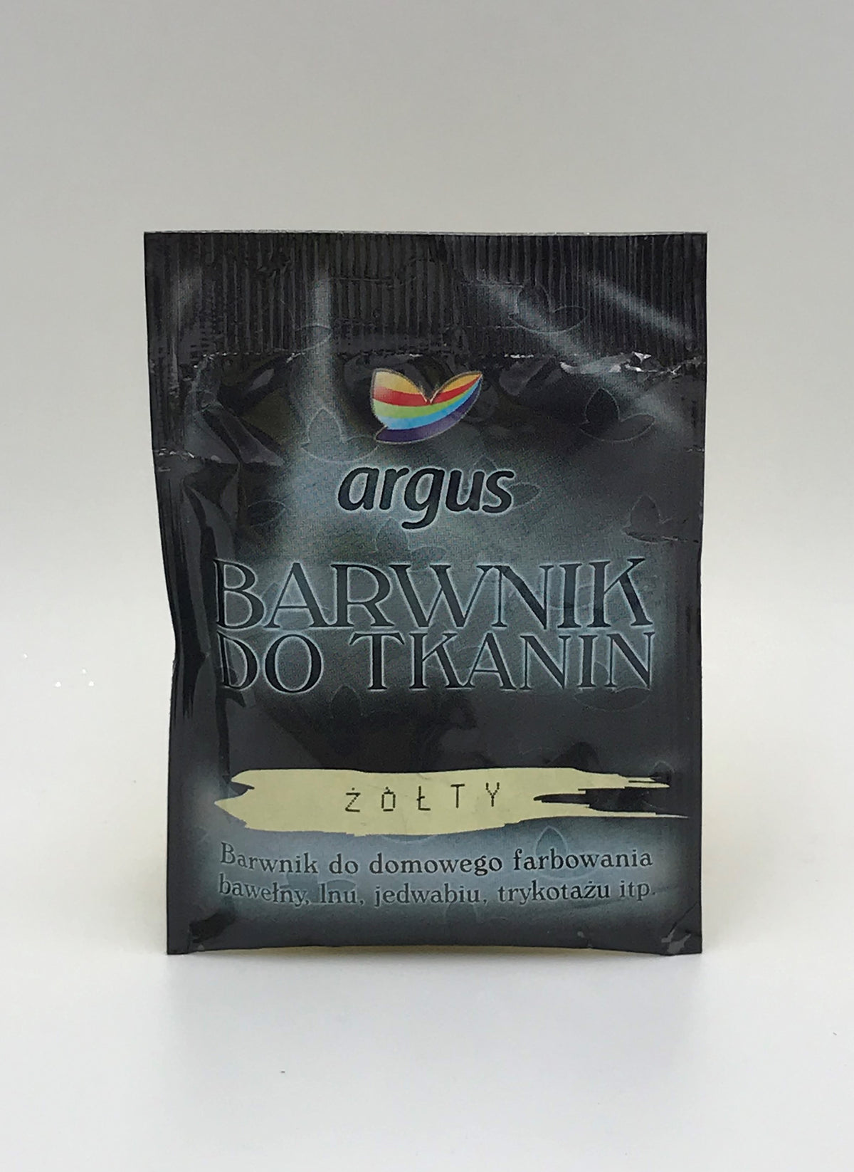 barwnik do tkanin  bez gotowania  żółty 15g