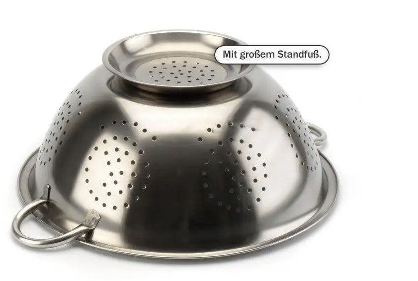 durszlak metalowy głęboki 28cm  480628