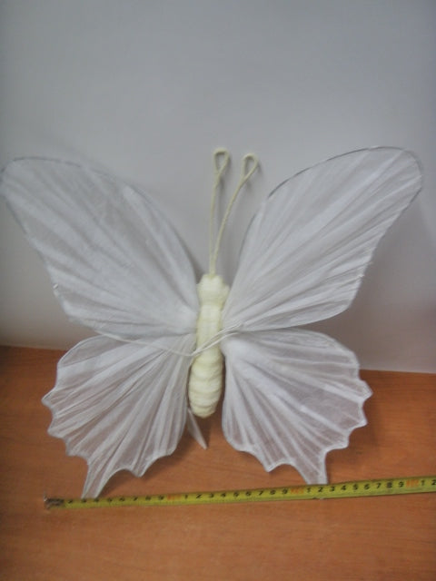 motyl na klips  papierowy 30cm   86736