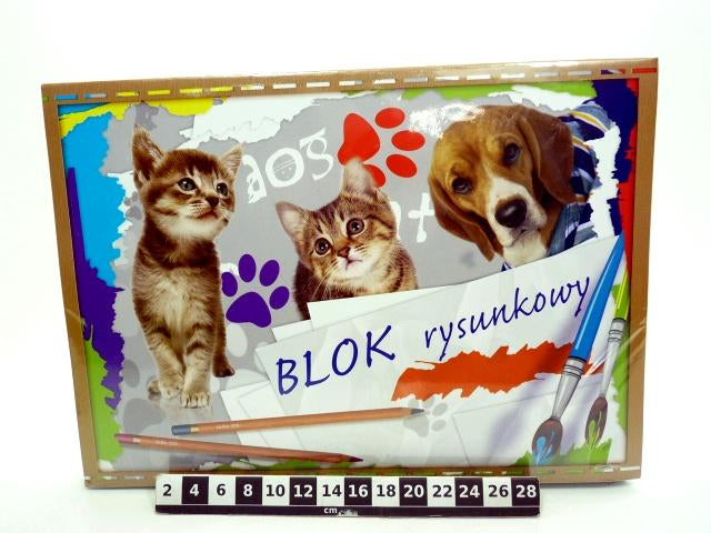 blok rysunkowy 10szt. BIAŁY A3/20K