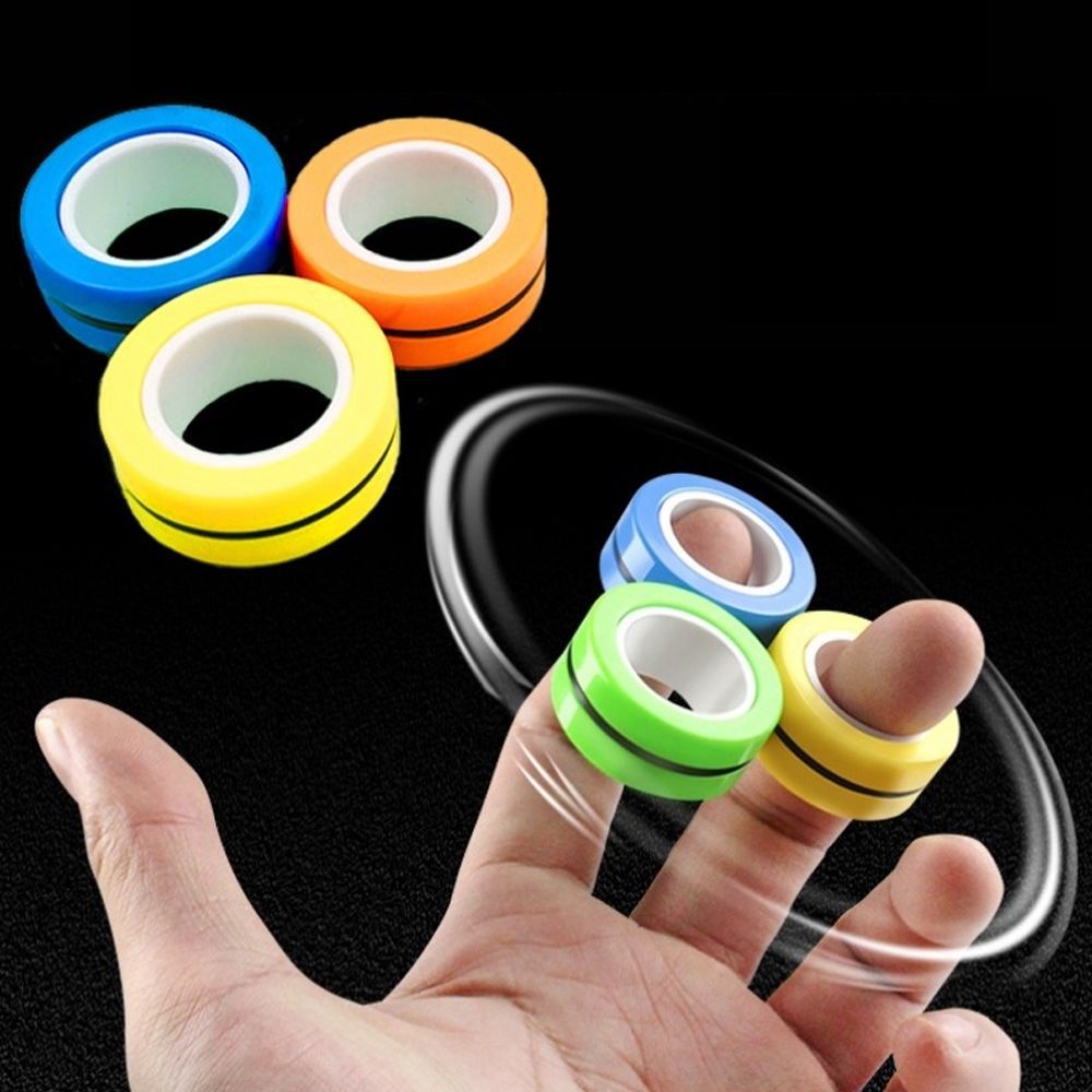 pierścienie magnetyczne odstresowujące FIDGET SPINNER