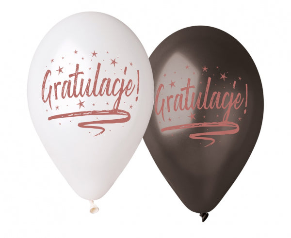 balon 5szt. GRATULACJE   GMS120/797