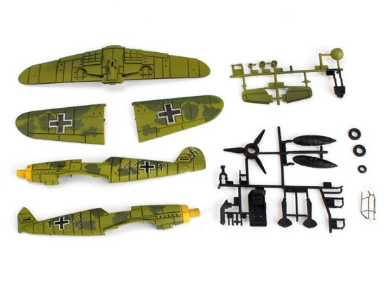 plastikowy samolot BF-109 do składania 1:48 | ZA2589