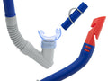 zestaw do snorkelingu maska z rurką i płetwami niebieski 7+ Bestway 25046