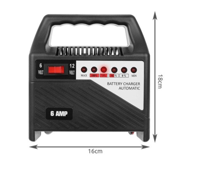 Prostownik do akumulatora 12V 6A  11050