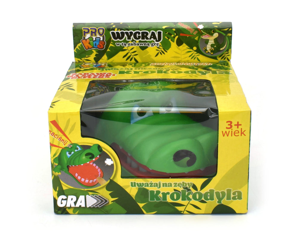 gra uwaga na zęby krokodyla