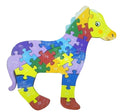 Drewniane puzzle Konik   ok. 24 cm. (P642Z3)