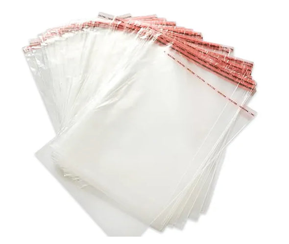 torebka OPP z klejem  20x30+5cm 100szt. | 02-03-12030011A