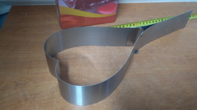 Forma regulowana do ciasta tort serce 16-30 cm  MB11785