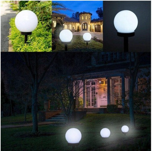 Lampa solarna LED 33cm - zestaw 2 sztuk 2600