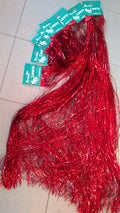 lameta 25szt CZERWONA  100cm