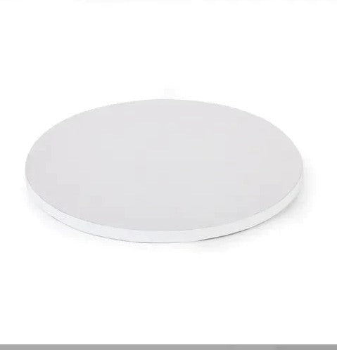 podkład pod tort  biały okrągły 25 cm  x  1,2 cm H  -  1941