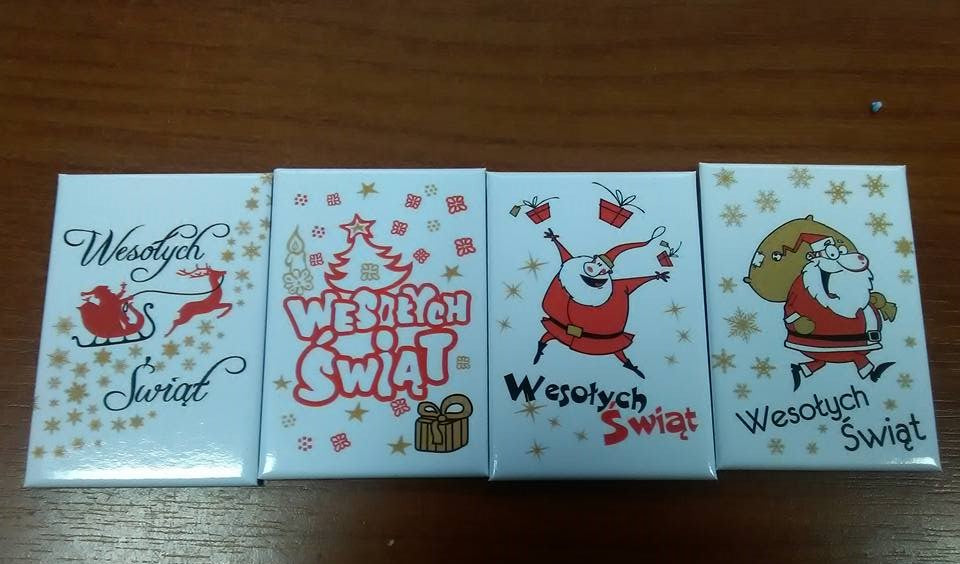 magnes 10szt BOŻE NARODZENIE 9123