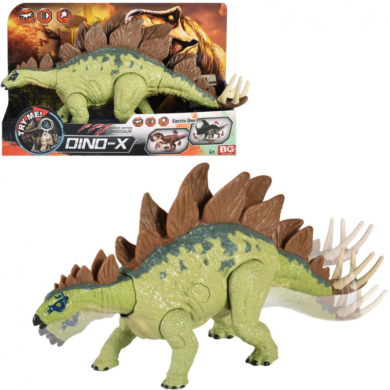 dinozaur na baterie z głosem i światłem 34 x 20 x 12cm A-0599