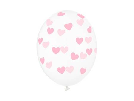 balony 6szt. SERDUSZKA  | SB14C-228-99P-6