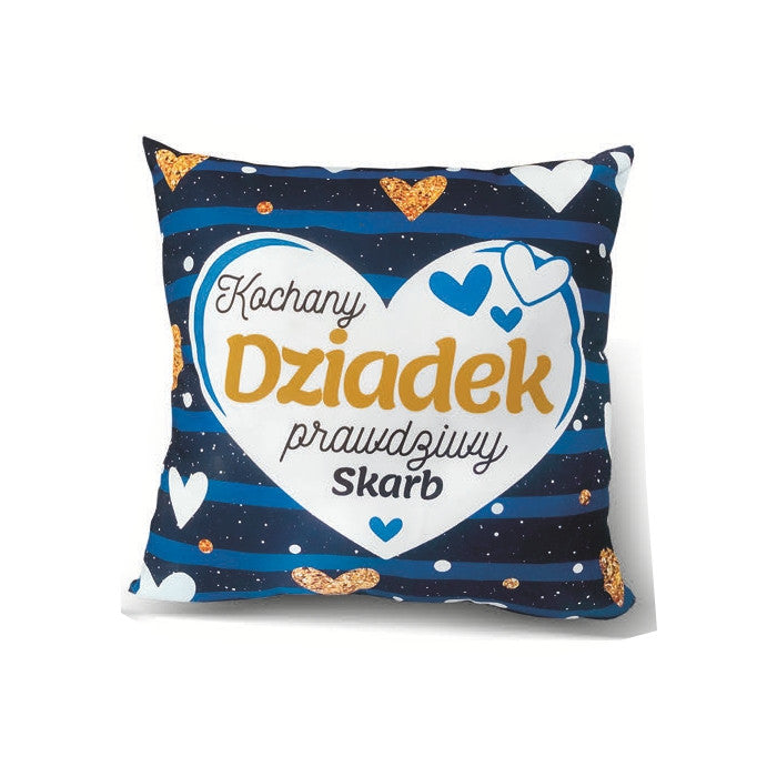 poduszka Kochany Dziadek prawdziwy Skarb | 3335-D3