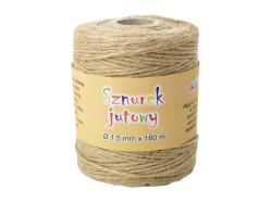 sznurek jutowy 1,5mm x 160m SZJ-4482
