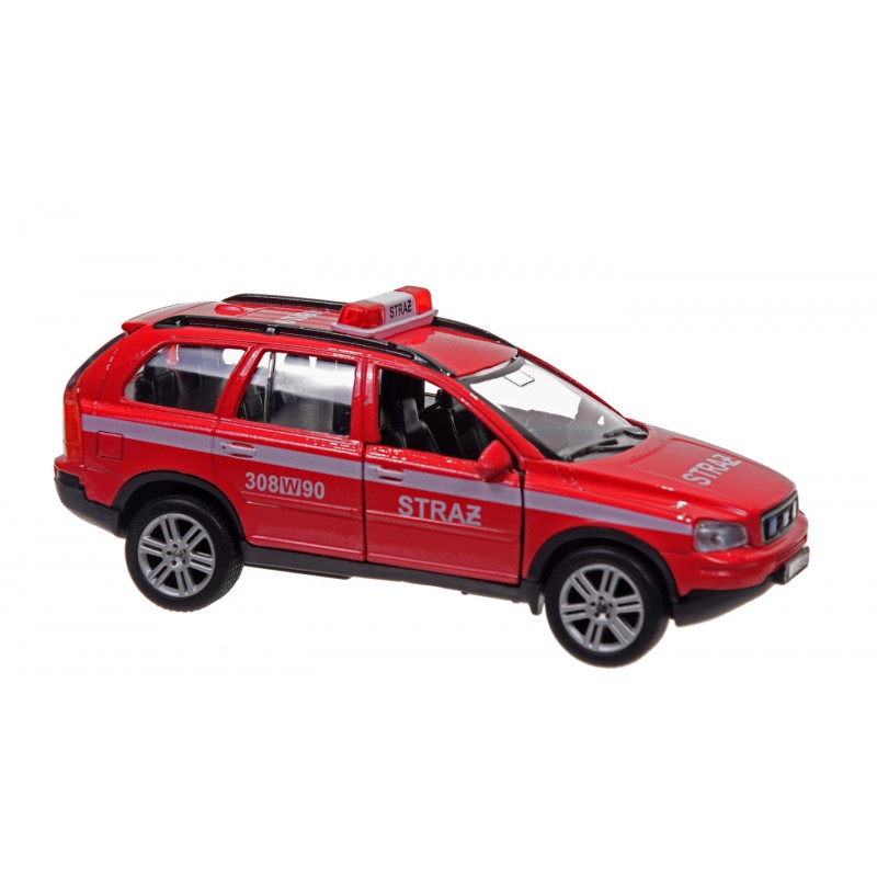 auto metalowe STRAŻ POŻARNA światło / dźwięk |  HKG016