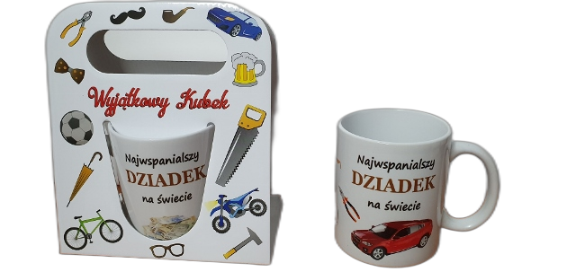 kubek w torebce DZIADEK