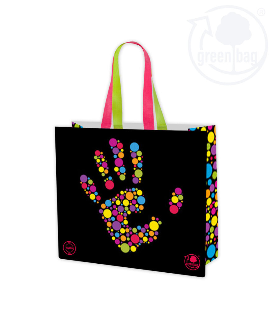 torba na zakupy laminowana GAUDI duża 40x35x18cm