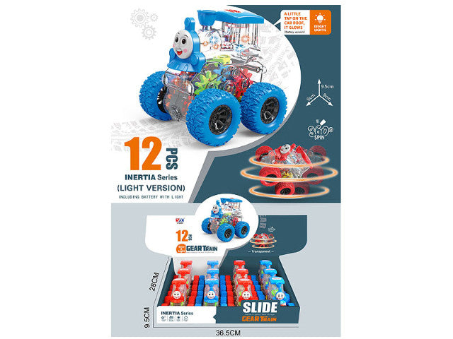 auto lokomotywa światło i dźwięk 9cm BA2174